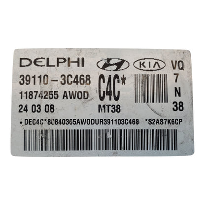06 07 08 09 KIA Sedona ECU ECM Engine Computer Module 39110-3C468