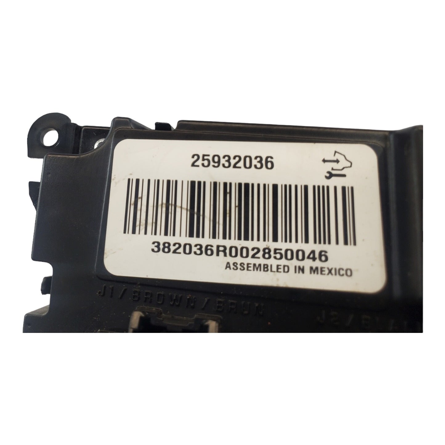 08-12 GMC Acadia AC Heater Temperature Climate Control Faceplate 25932036 OEM