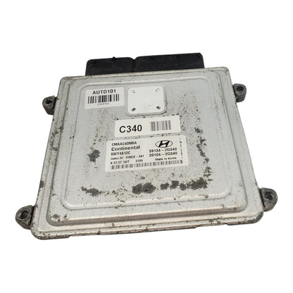 10-12 HYUNDAI SANTAFE ELECTRONIC CONTROL MODULE ECU ECM OEM 39104-2G340