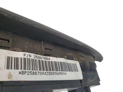 2006 - 2009 Chevrolet Trailblazer Power Left Driver Window Control Switch F0680