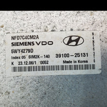 06-08 HYUNDAI SONATA COMPUTER BRAIN ENGINE CONTROL ECU ECM MODULE 39100-25131