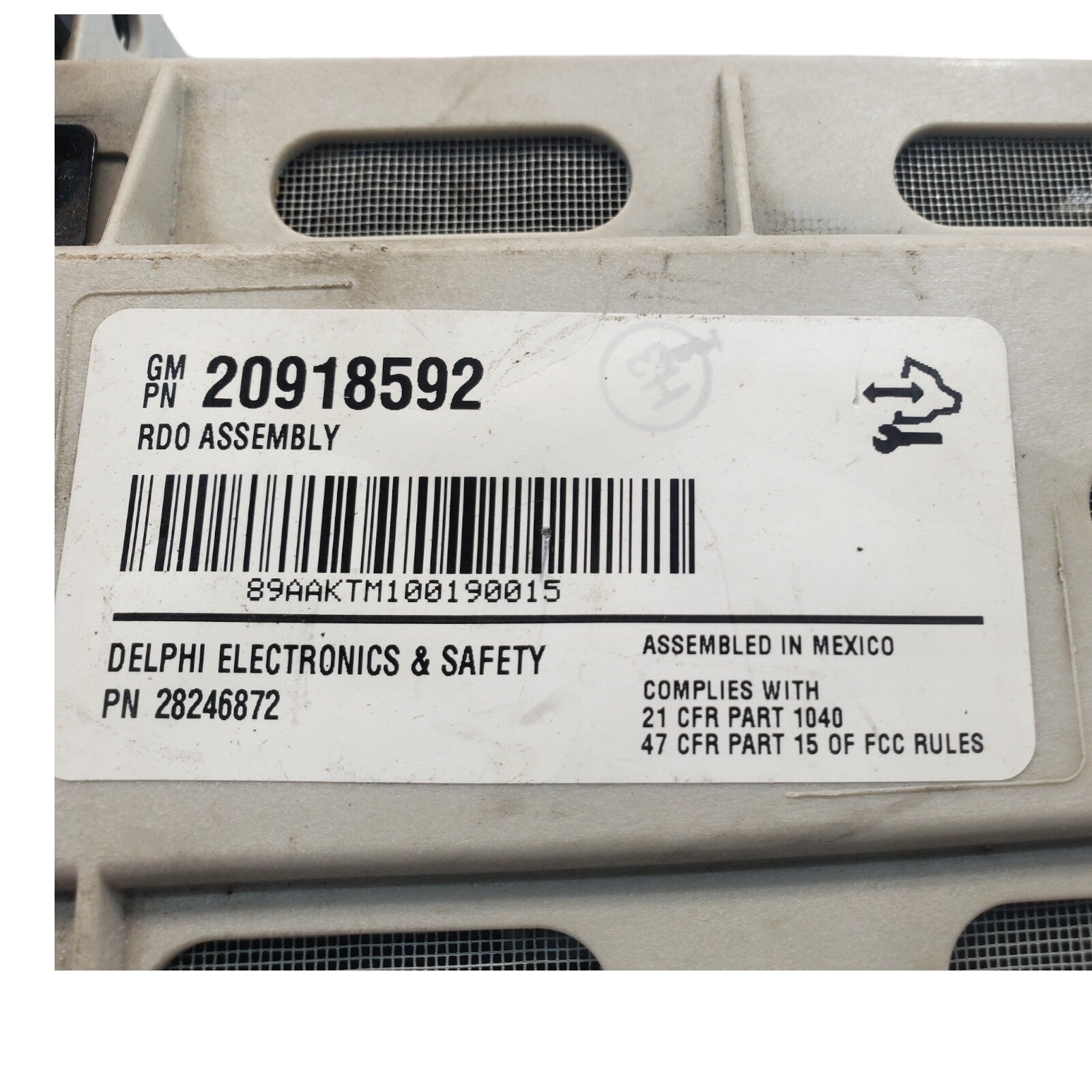 ✅ 07-14 GMC ACADIA AM FM CD / CAR RADIO STEREO PN 20918592 UNLOCKED PLUG&PLAY