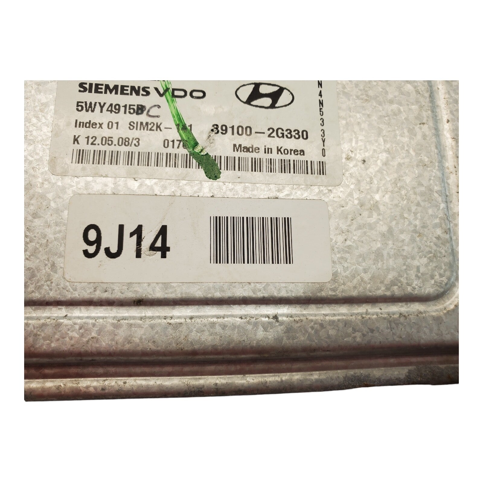 09-10 HYUNDAI SONATA Engine ECM Control Module 2.4L 39100-2G330