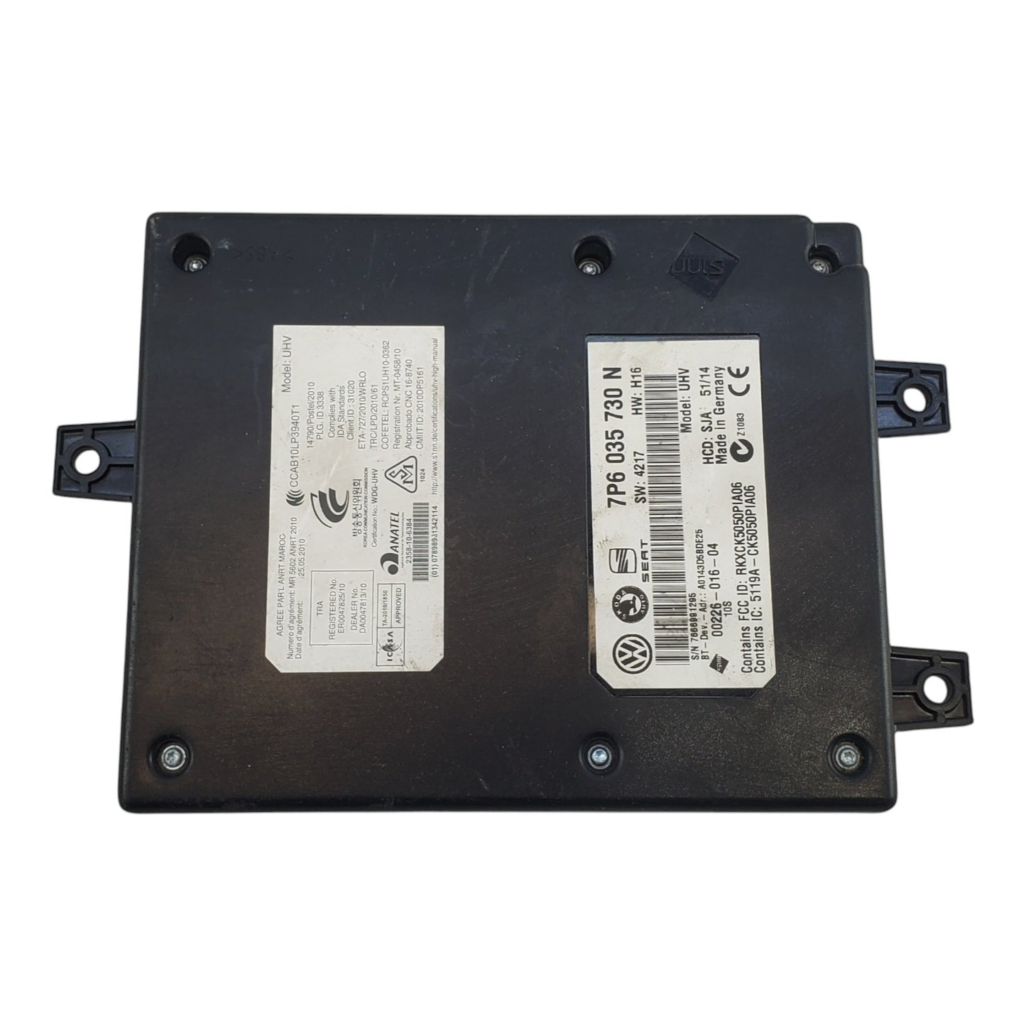 Control Module Communication Interface PN 7P6035730N OEM 15 17 Volkswagen Jetta