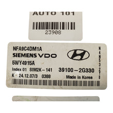 09-10 HYUNDAI SONATA COMPUTER BRAIN ENGINE CONTROL ECU ECM MODULE 39100-2G330