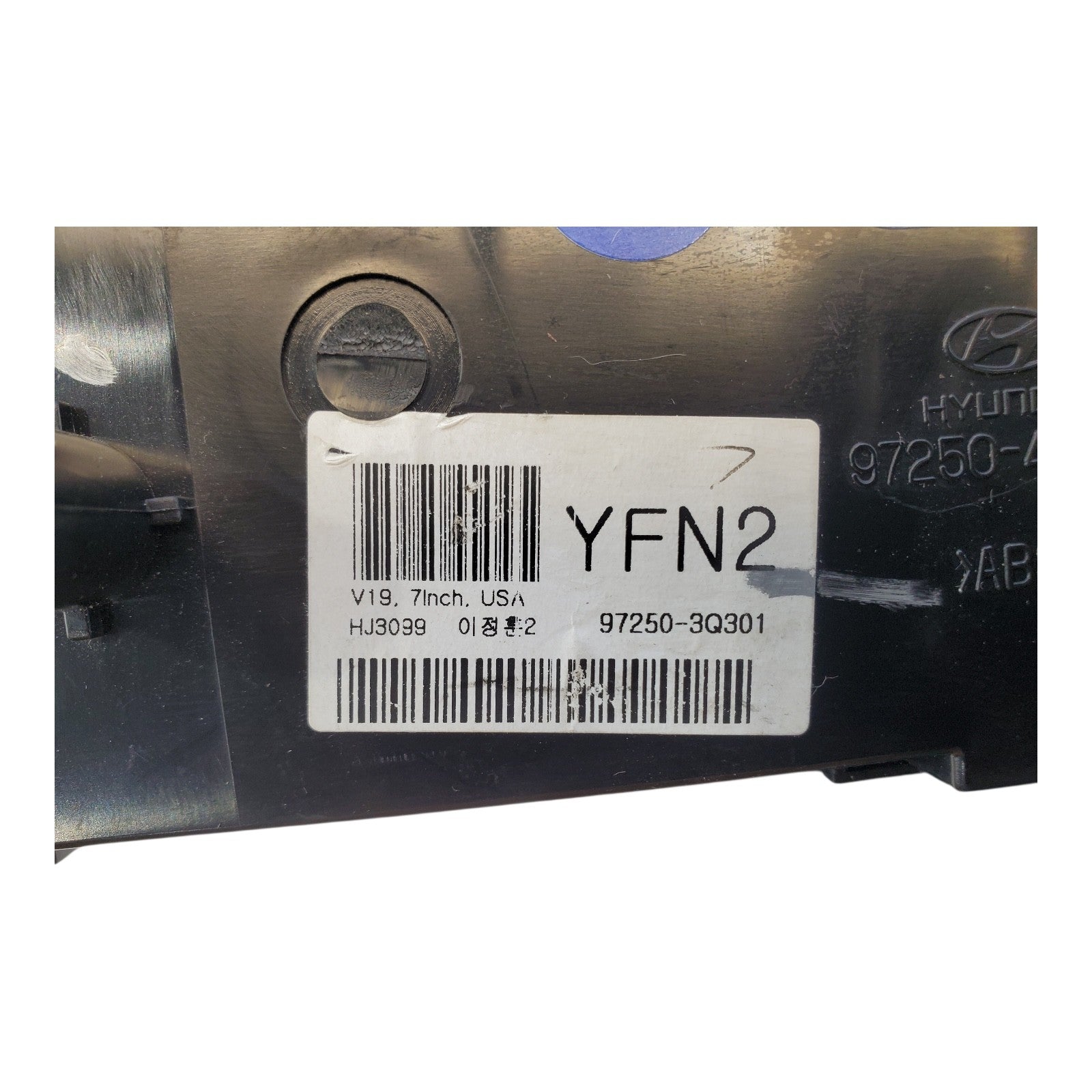 2013 HYUNDAI SONATA OEM HEATER A/C CLIMATE CONTROL PANEL 97250-3Q301 2011 2012