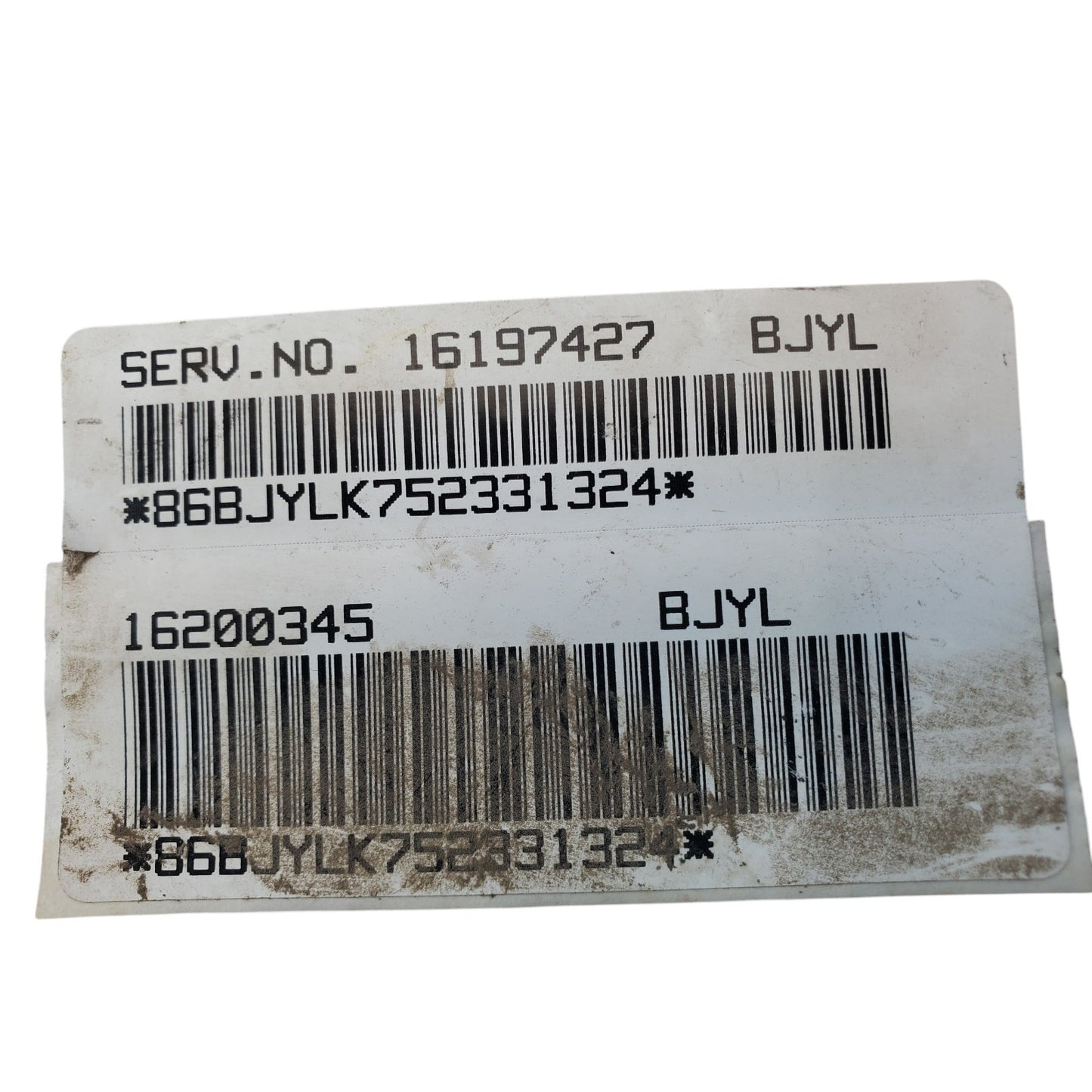 1994 Chevy GMC C1500 1500 C2500 C3500 1994 ECM ECU Engine Computer 16197427