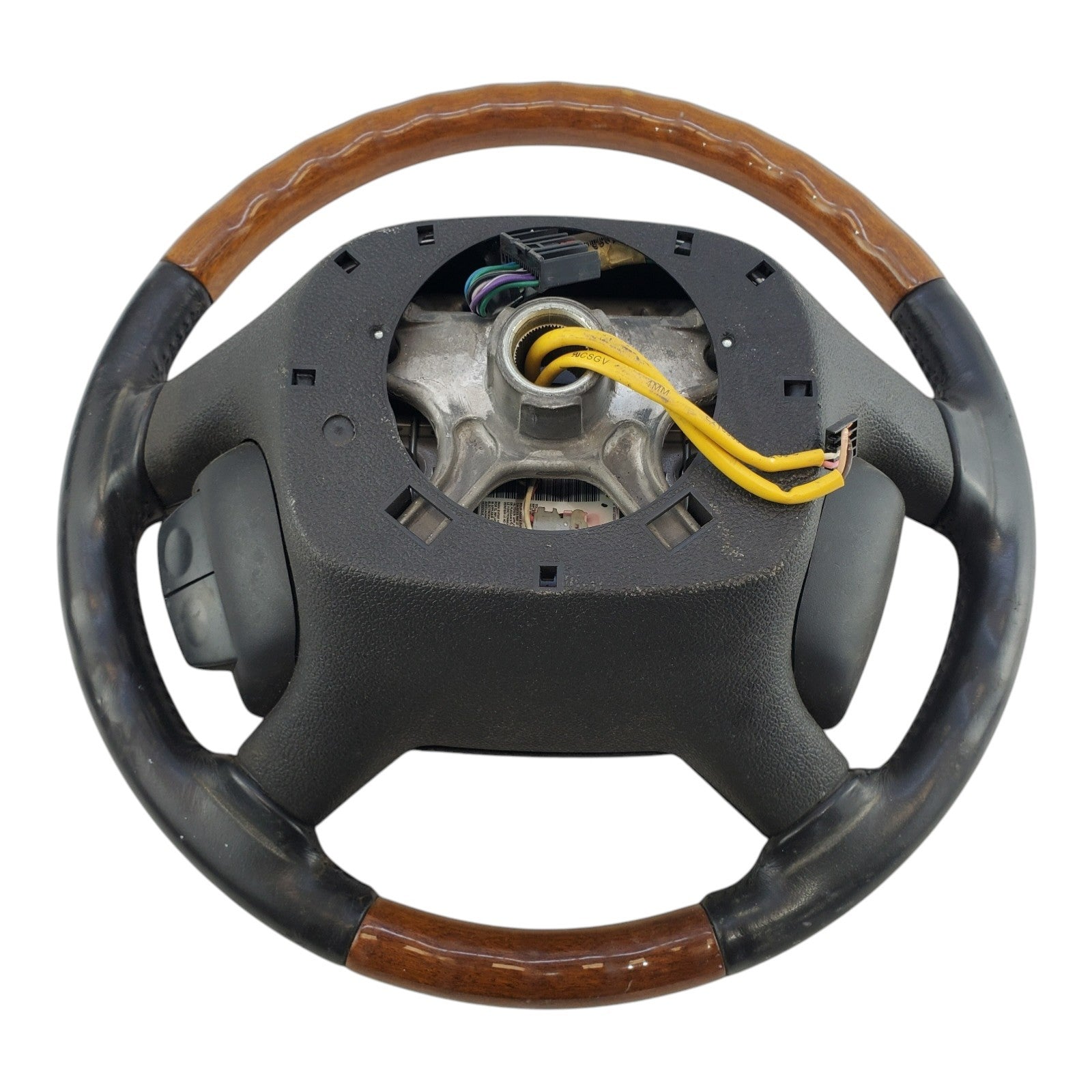 09-12 BUICK ENCLAVE ENCLAVE STEERING WHEEL W /WOODGRAIN ASSEMBLY 20760258 OEM