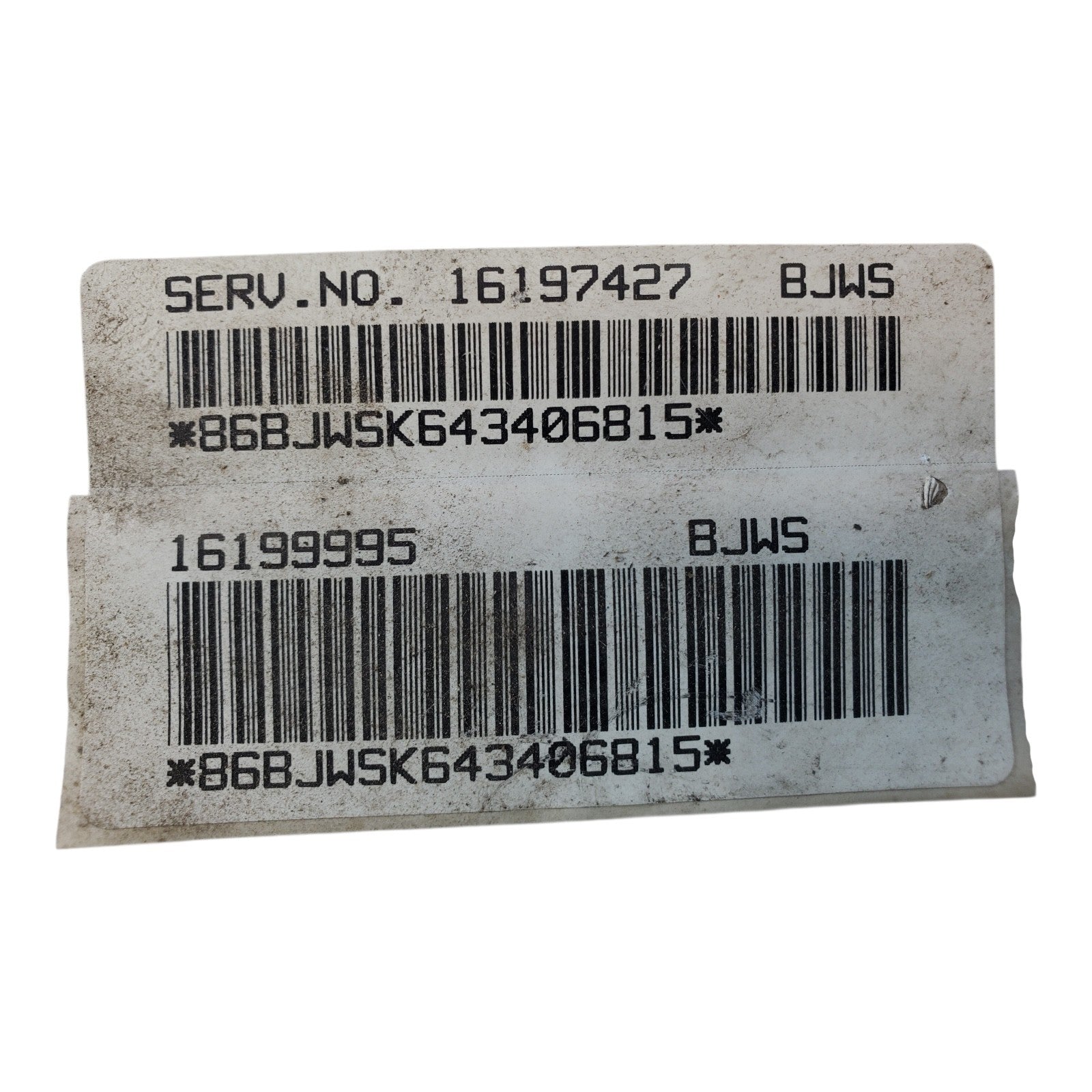 94-95 GM Chevy Engine Computer 16199995  BJWS ECU ECM PCM