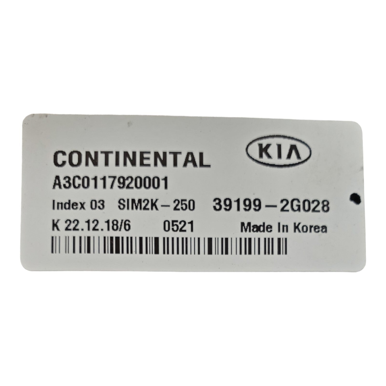 ✅2019-2020 Kia Optima Engine Computer ECU PCM ECM PCU OEM 39199-2028 EYBFG