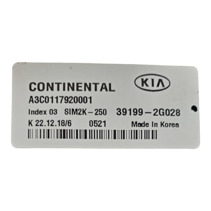 ✅2019-2020 Kia Optima Engine Computer ECU PCM ECM PCU OEM 39199-2028 EYBFG