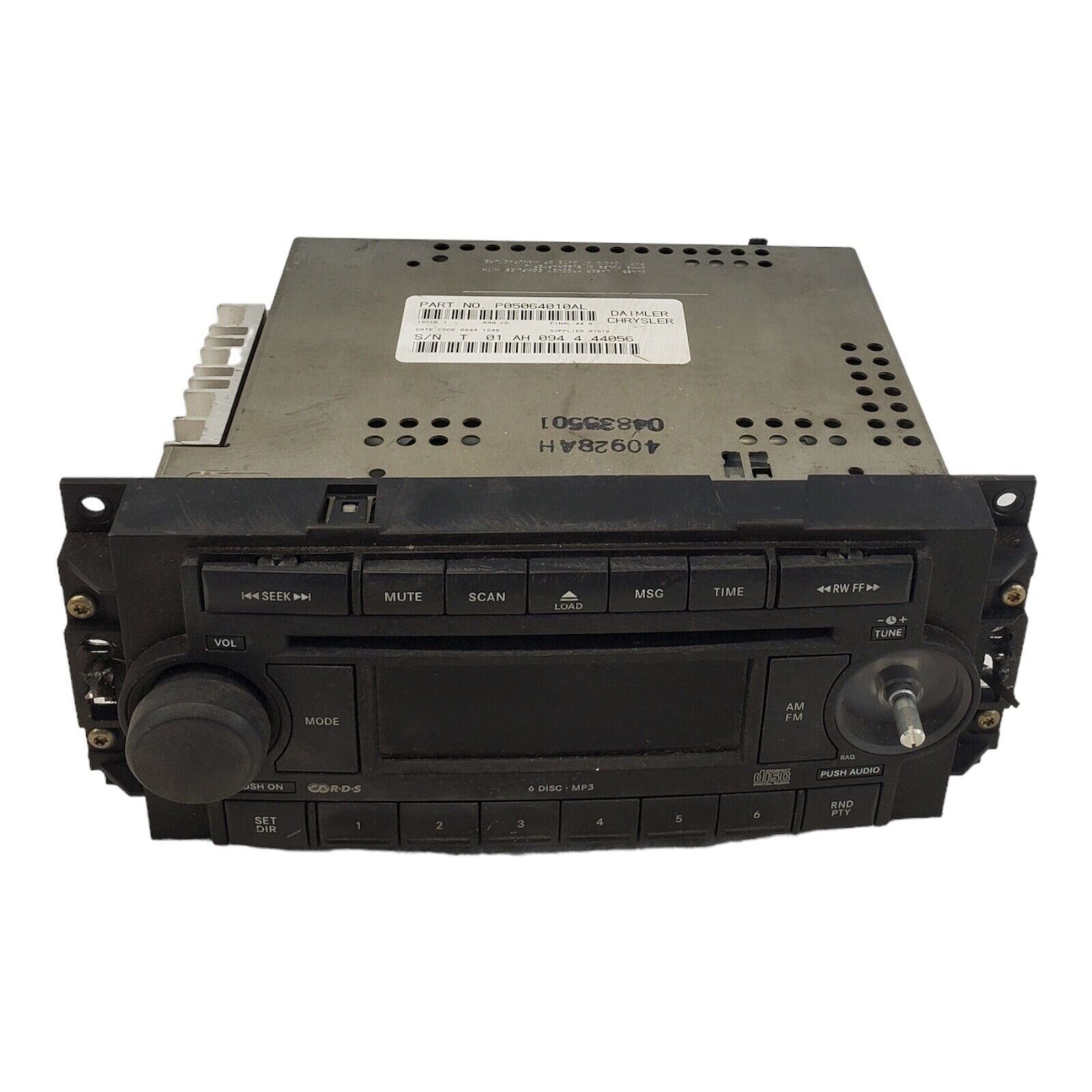 04-06 DODGE DURANGO A/V Stereo Radio Unit P05064010AL OEM
