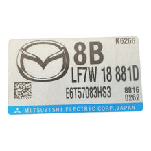 Engine ECM Control Module 2.0L Fits 08-09 MAZDA 3 LF7W 18 881D LF7W18881D