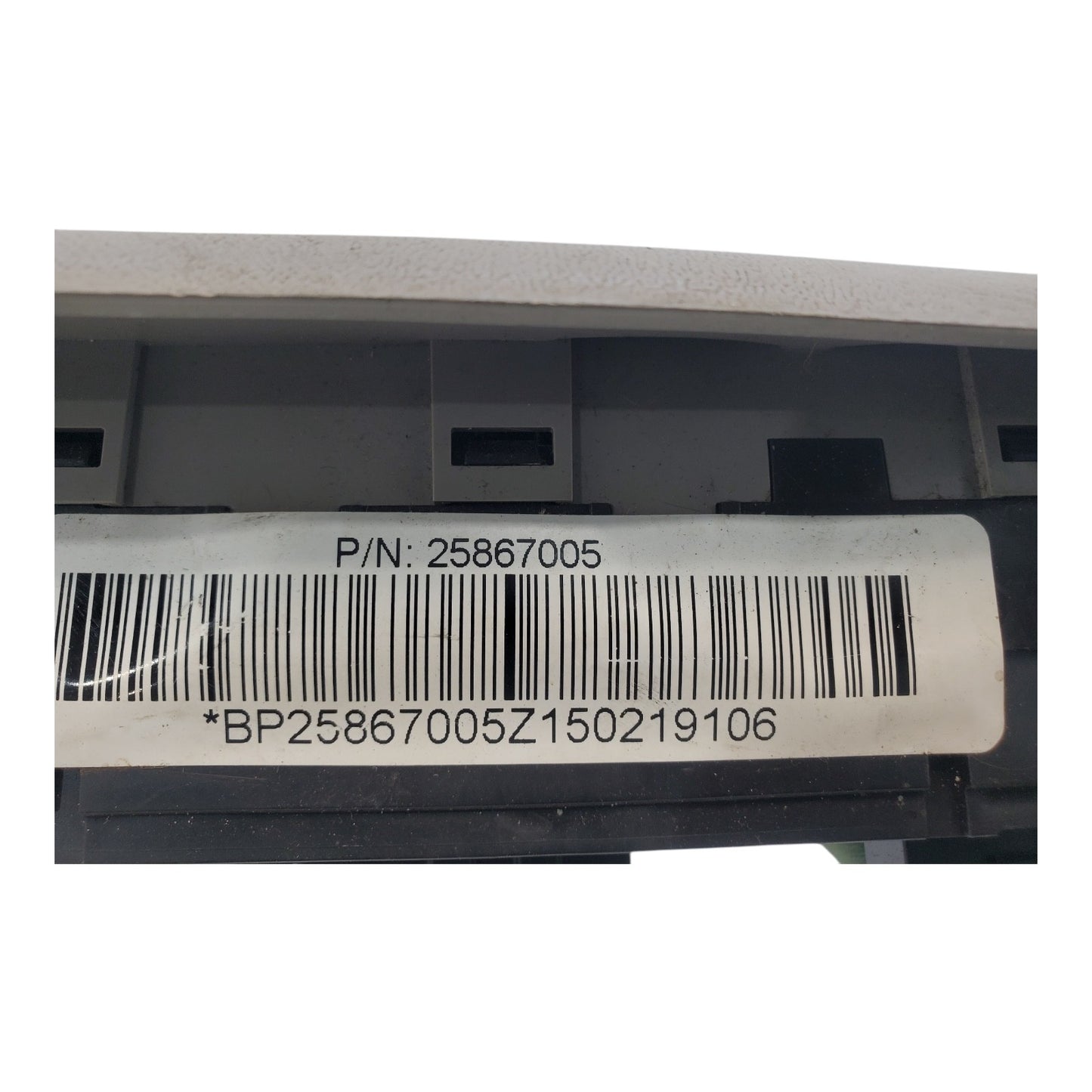 06-09 GMC Envoy Trailblazer Drivers Side Window Switch Unit 25867005 OEM GRAY