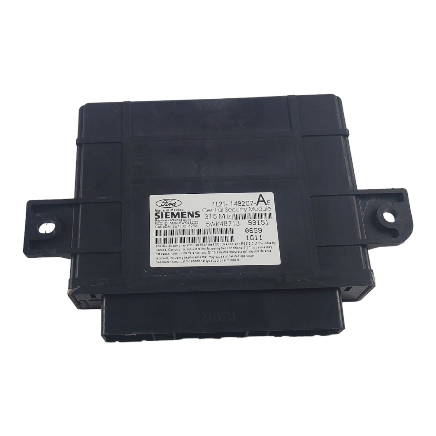 02 FORD EXPLORER REMOTE KEYLESS ENTRY MODULE 1L2T-14B207-AE