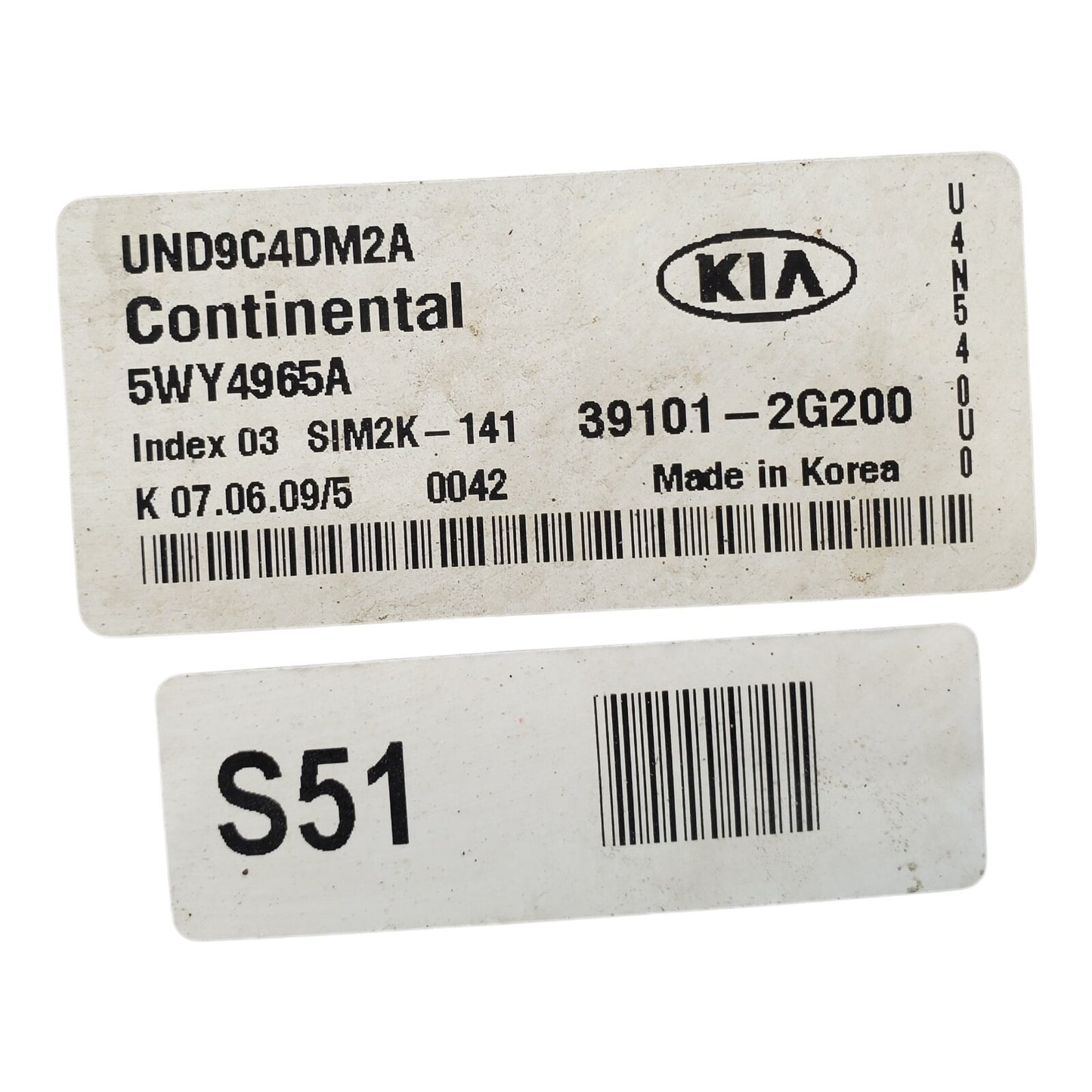 ✅ 09-12 Kia Rondo Engine Control Module ECM Computer 39101-2G200