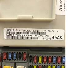 ✅05 Jeep Liberty Body Control Module Fuse Box 56010545AK