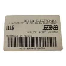 96 Cadillac Deville Seville ElDorado BODY CONTROL MODULE BCM 16238499