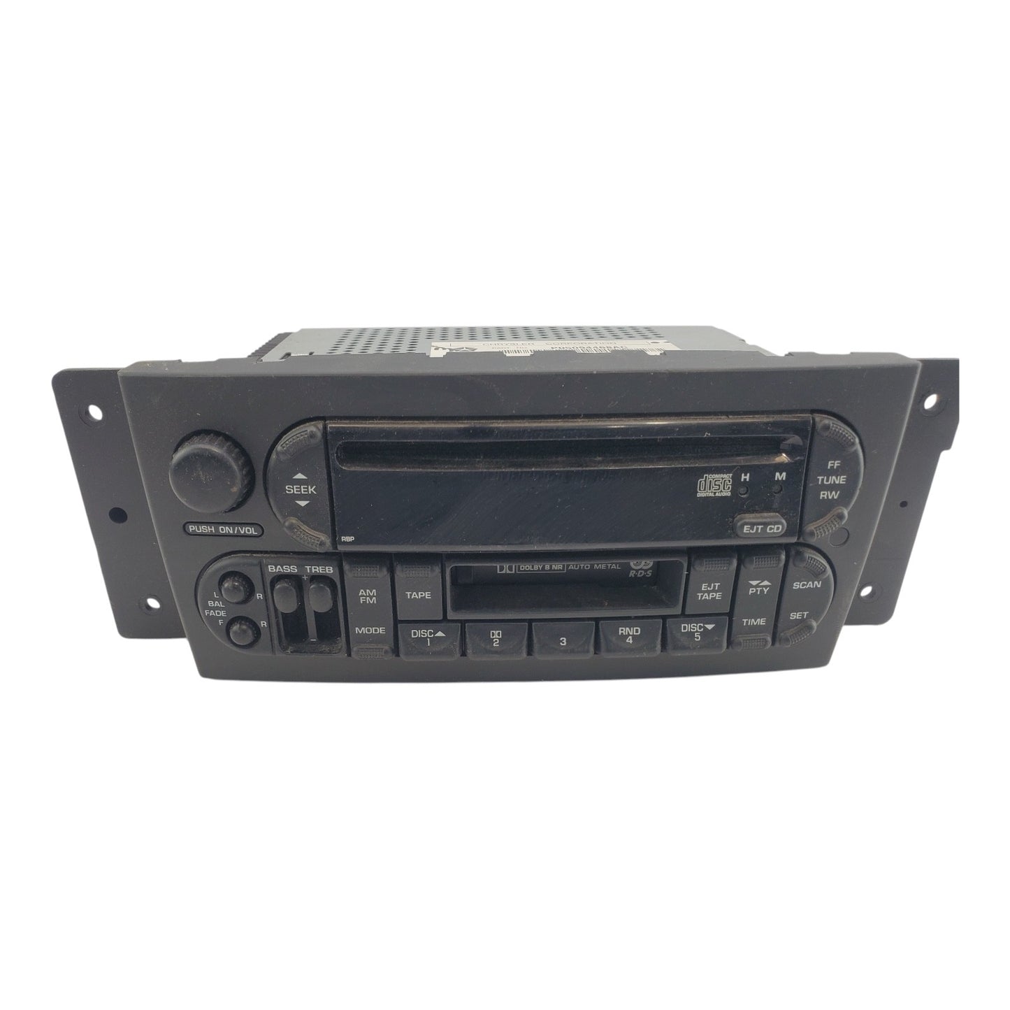 Stereo Radio AM FM CD Cassette 05094468AC Fits 04-08 CHRYSLER PACIFICA