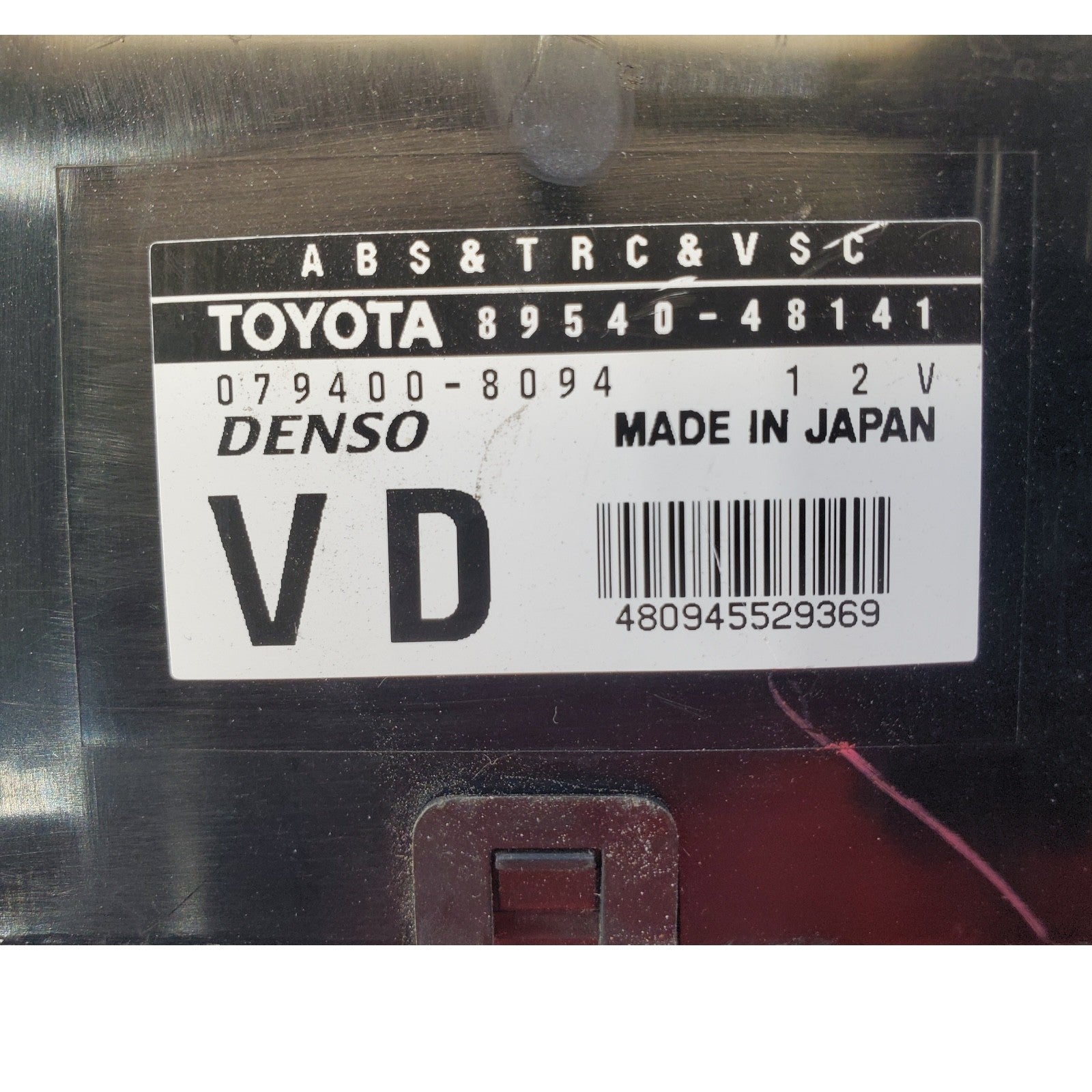 00-02 Lexus RX300 ABS Tracking Control Module 89540-48141