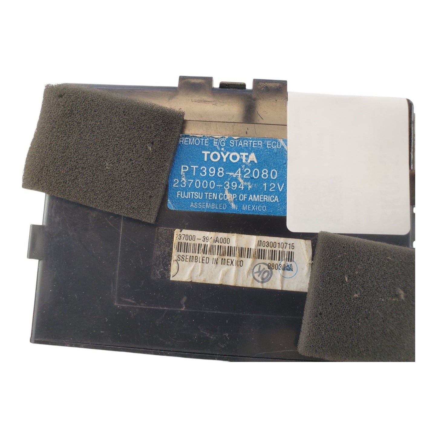 05 Toyota Highlander Remote Starter Module Relay Electrical PT398-42080