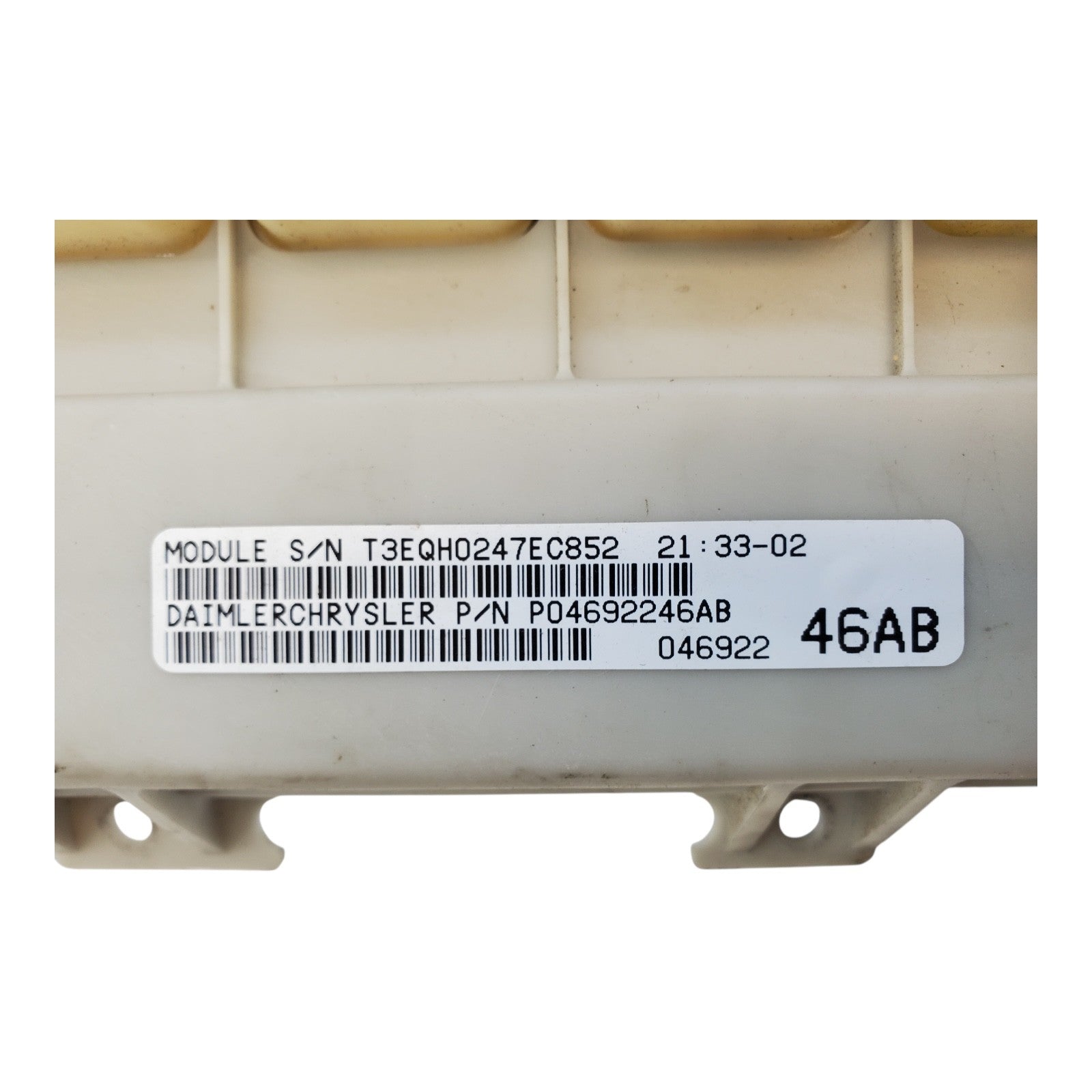 p04692246ab Chassis Brain Box DODGE CARAVAN 06 07
