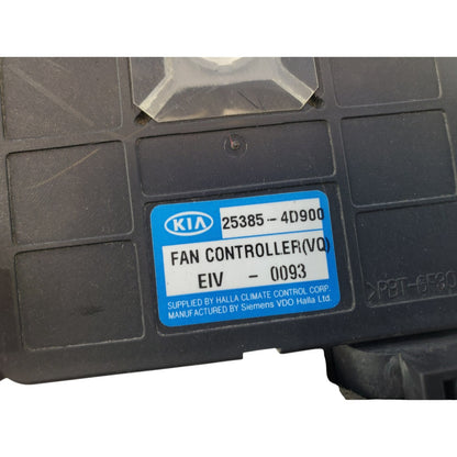 06-10 2009 Kia Sedona Radiator Cooling Fan Control Module OEM 25385-4D900
