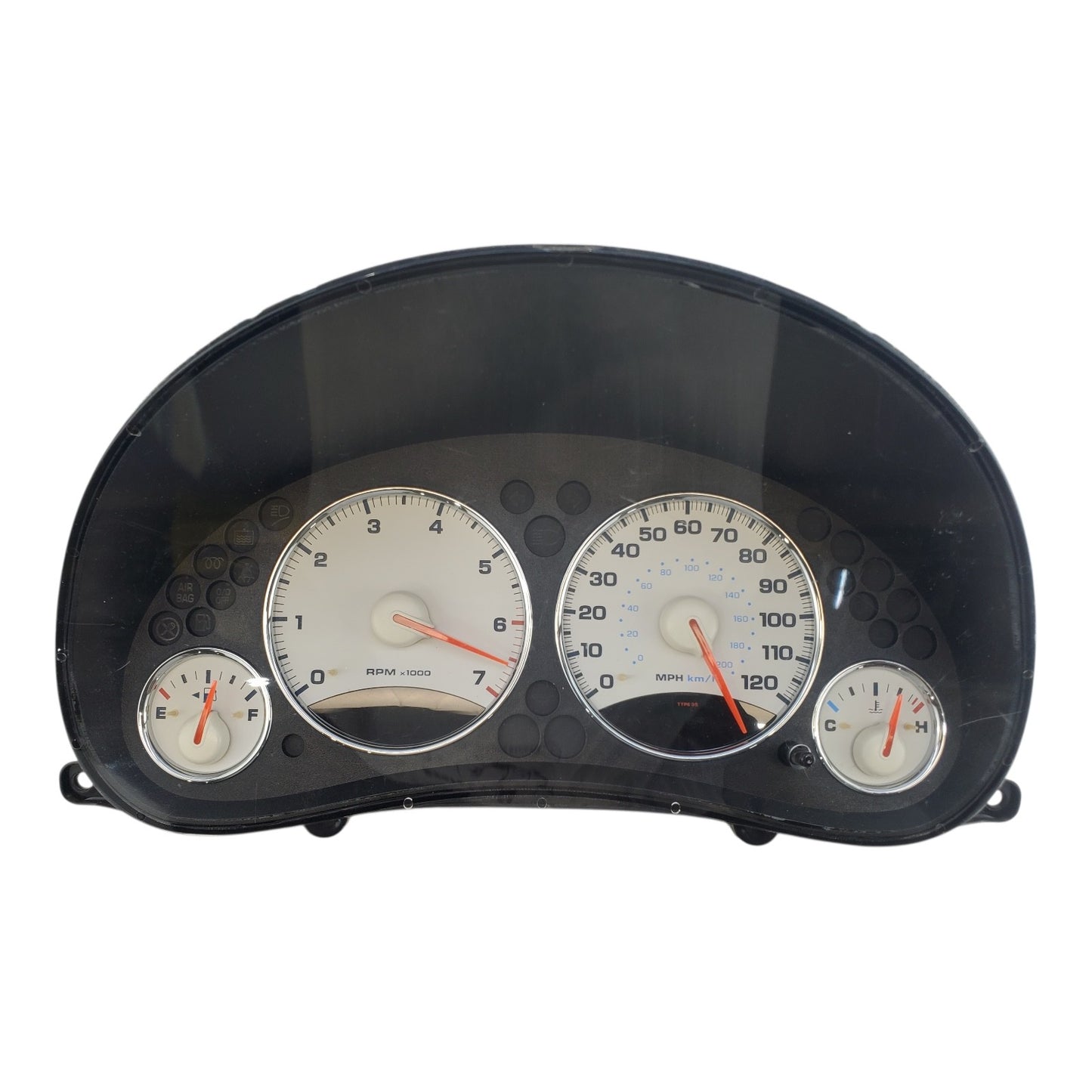 2003 JEEP LIBERTYRENEGADE SPEEDOMETER INSTRUMENT CLUSTER 56010511AD