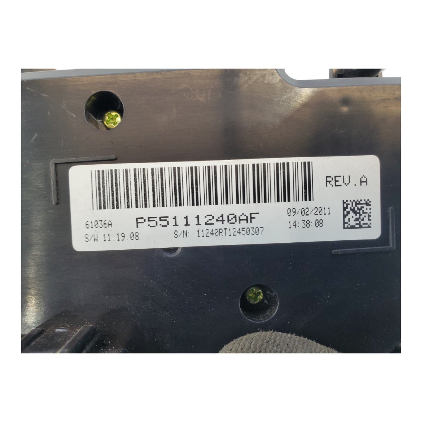 2011-2016 Dodge Grand Caravan Dash Climate Control Vent Genuine OEM P55111240AF
