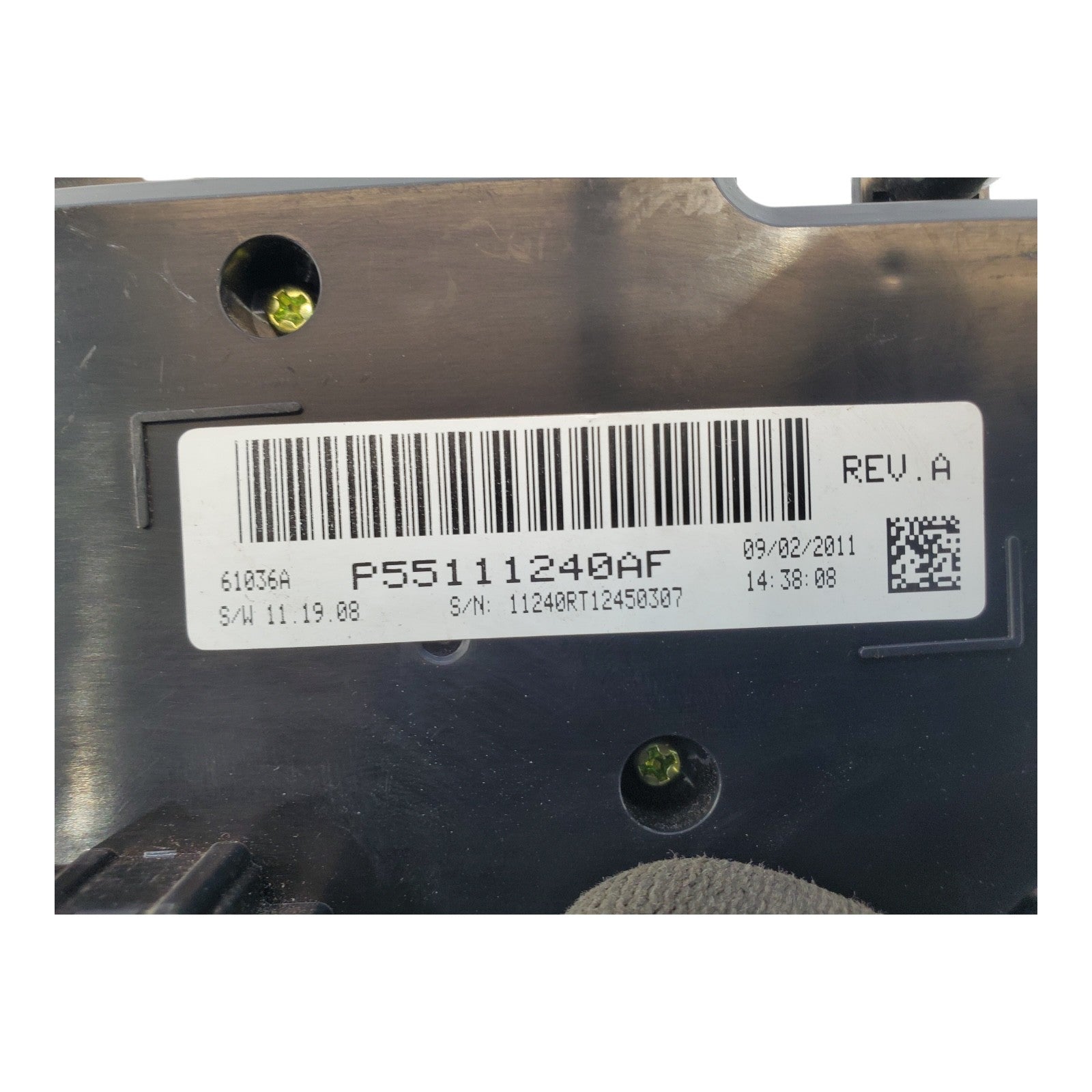 2011-2016 Dodge Grand Caravan Dash Climate Control Vent Genuine OEM P55111240AF