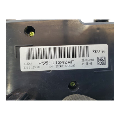 2011-2016 Dodge Grand Caravan Dash Climate Control Vent Genuine OEM P55111240AF