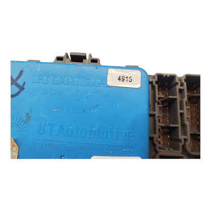 OEM 1998 Honda Accord 3L UNDER DASH CABIN FUSE BOX 38010-S84-A030M1