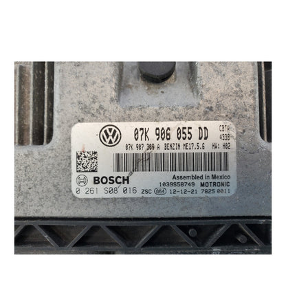 Engine ECM Control Module 2.5L 13-14 VW PASSAT 07K 906 055 DD 07K906055DD