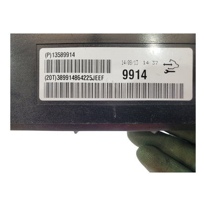 13 14 15 CHEVROLET CRUZE AC CLIMATE TEMPERATURE CONTROL MODULE 13589914 OEM