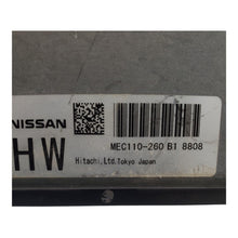✅2009 09 Nissan Altima MEC110-260 B1 Computer Engine Control ECU ECM EBX Module