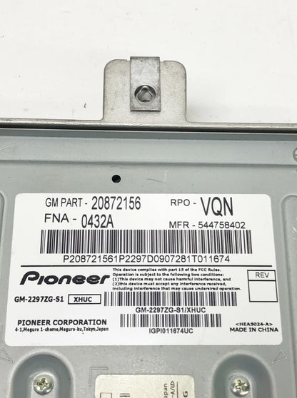 ✅ CHEVROLET EQUINOX Radio amplifier 10-15 Terrain 20872156 GM