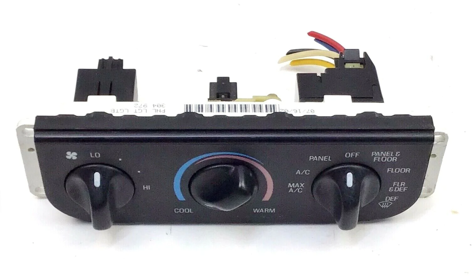 02 Ford Expedition AC Heater Temperature Climate Control Unit PNL LGT LGTB