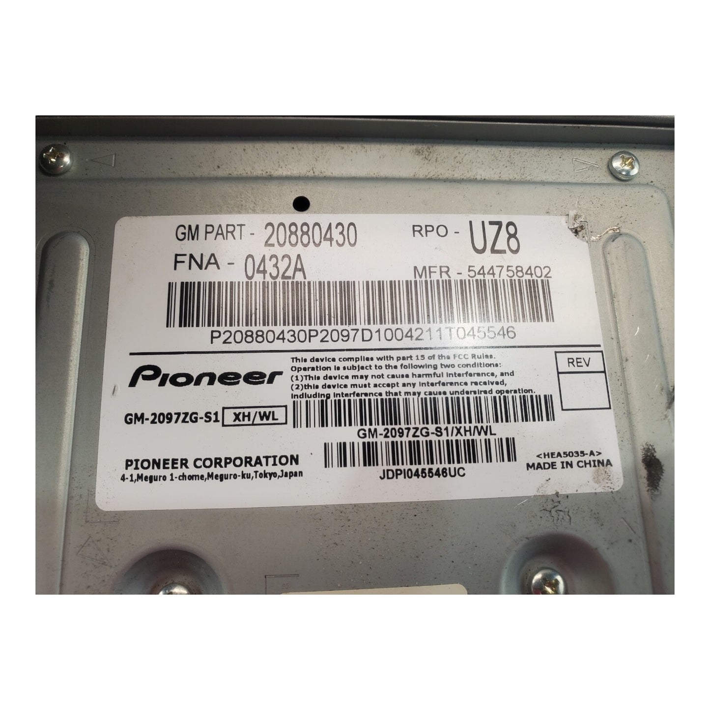 ✅ 2010-2015 GMC Terrain Radio AMP Amplifier Control Module OEM 20880430