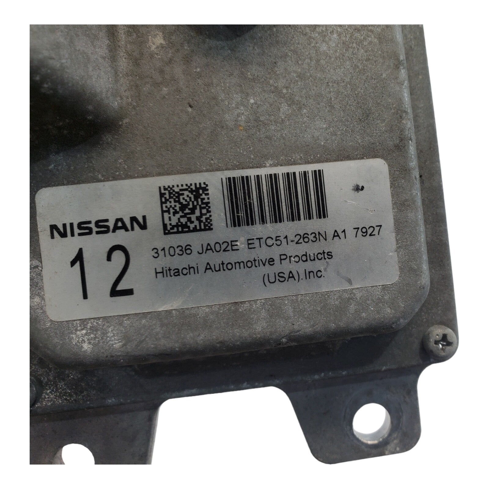 07 08 Nissan Altima 31036 JA02E Computer ECT TRANSMISSION Control Module