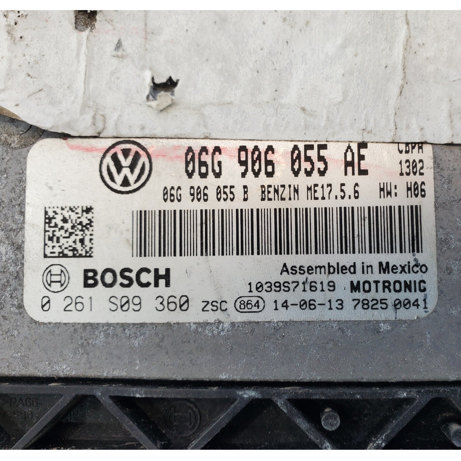 Engine ECM Control Module 2.0L Fits 14-16 VW JETTA 06G 906 055 AE 06G906055AE