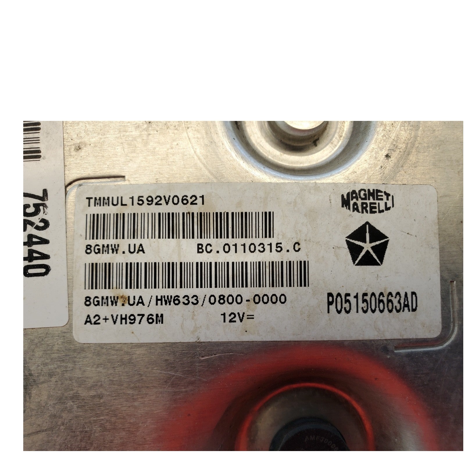 2013 Dodge Dart 1.4L ECM Engine Computer Control Module ECU FWD A/T P05150663AD
