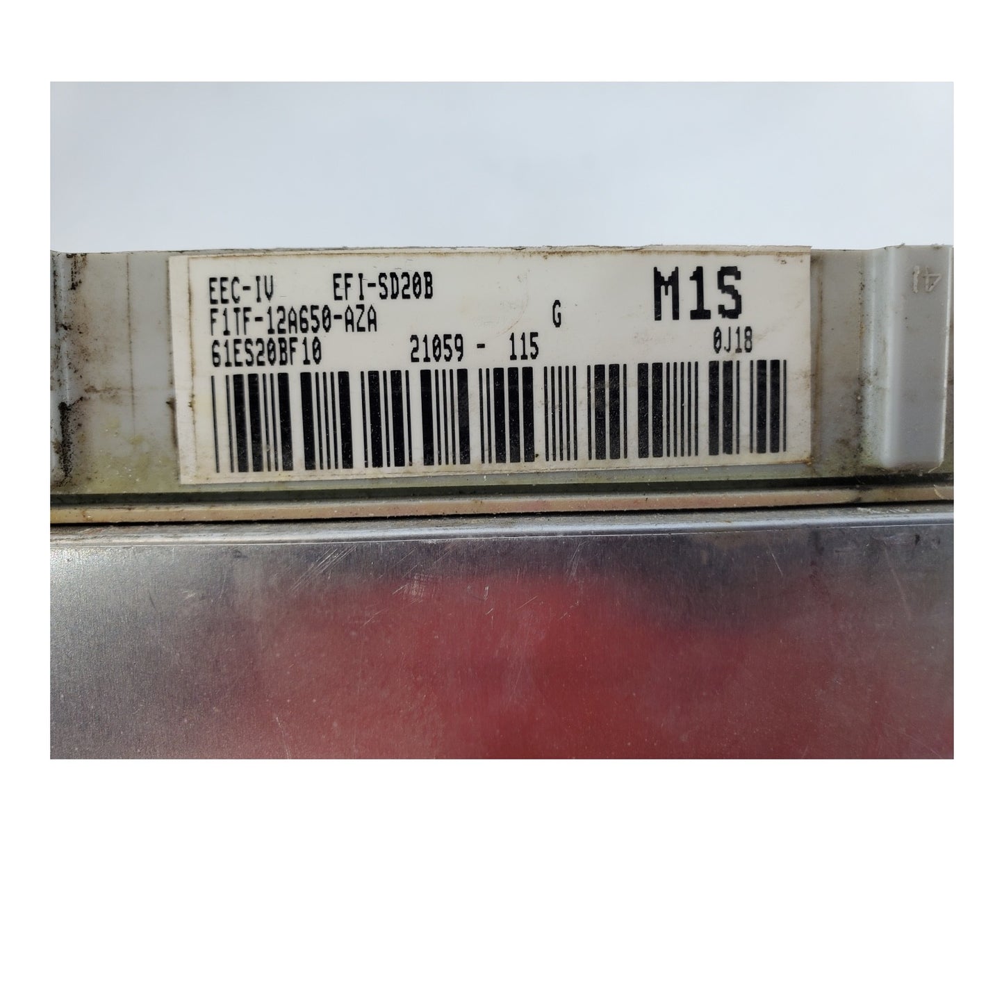 1991 Ford F150 F250 Bronco 5.0l M/T Engine Computer ECU ECM PCM F1TF-12A650-AZA