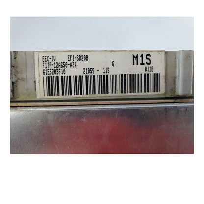 1991 Ford F150 F250 Bronco 5.0l M/T Engine Computer ECU ECM PCM F1TF-12A650-AZA