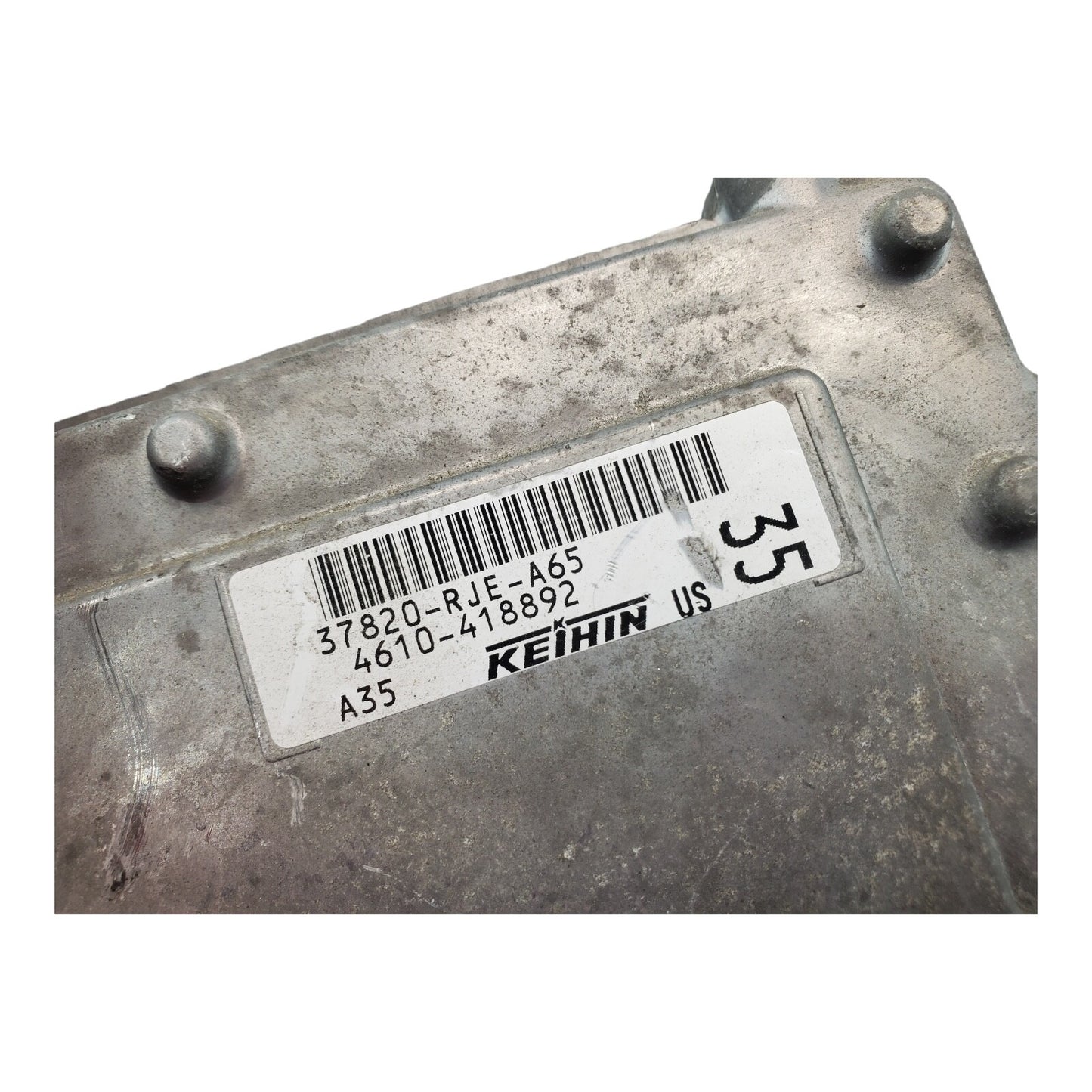 Honda Ridgeline 08 ECU ECM Engine Computer Module 3.5L 37820-RJE-A65, C029 OEM