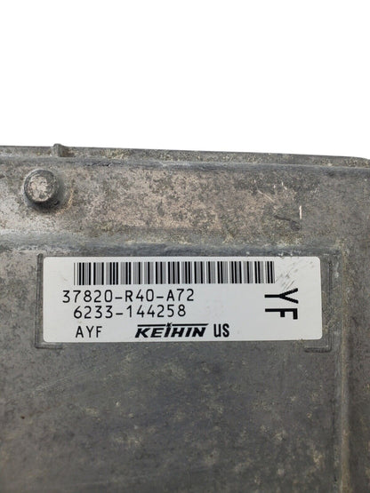 2010 10 HONDA ACCORD Engine ECM ECU Computer Control Module 2.4L 37820-R40-A72