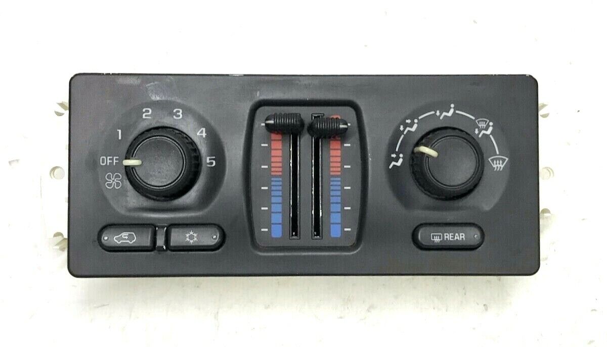 ✅ 03-09 Trailblazer 15132072 Dual Zone Heat AC HVAC Control Unit OEM GMC CHEVY