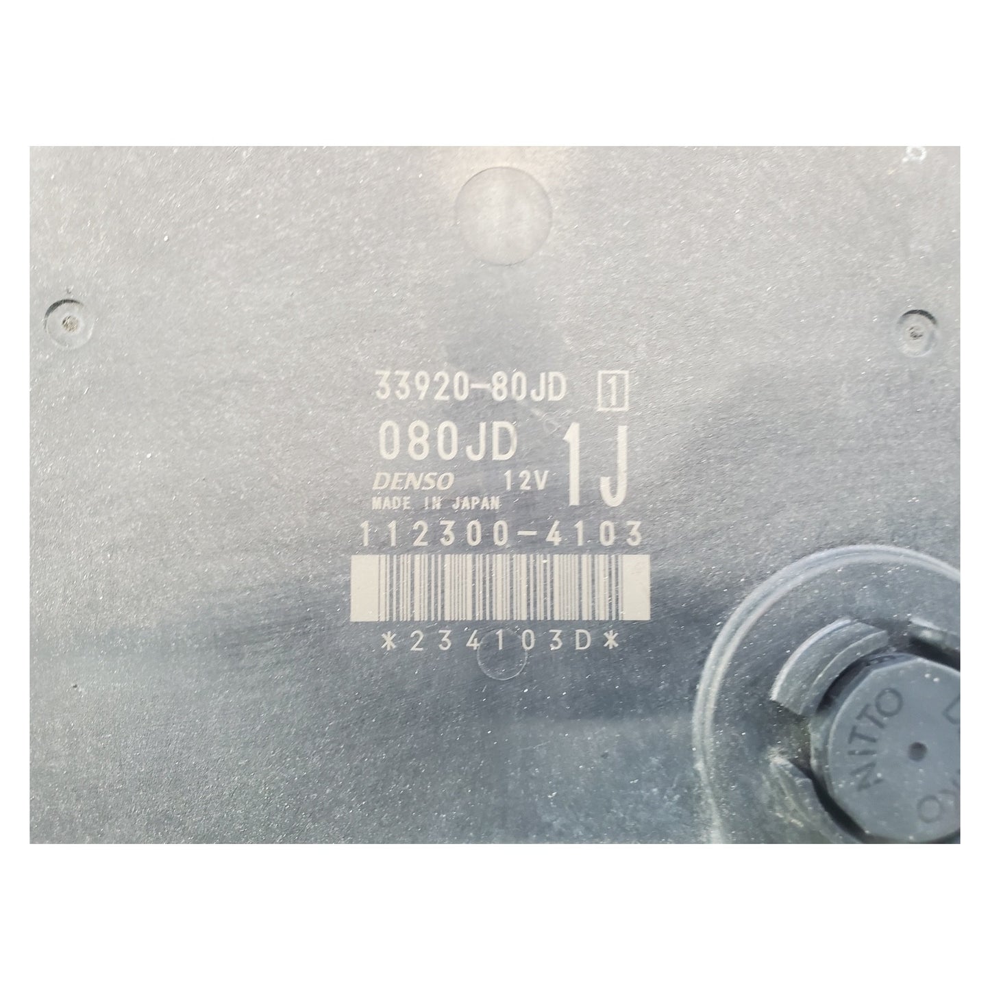 2007 SX4 ECM ECU Computer Engine Control Module 33920-80JD
