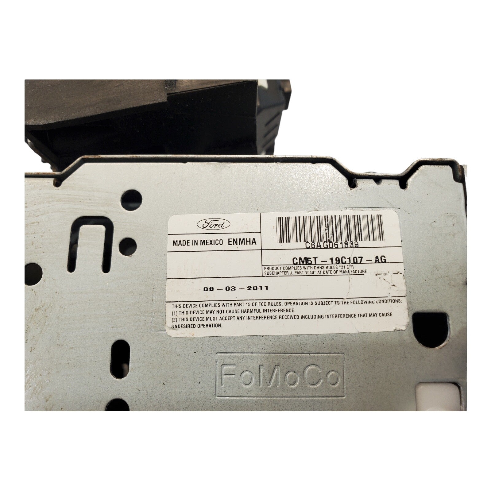 17-18 Ford Escape Radio Cd Mp3 GJ5T-19C107-DD 