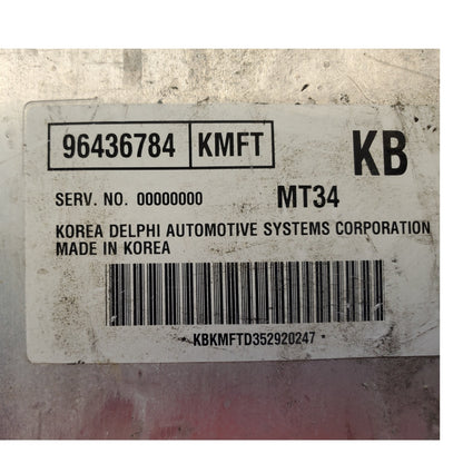 ENGINE COMPUTER CHEVROLET AVEO 2006 96436784 KMFT AT PCM ECM ECU OEM