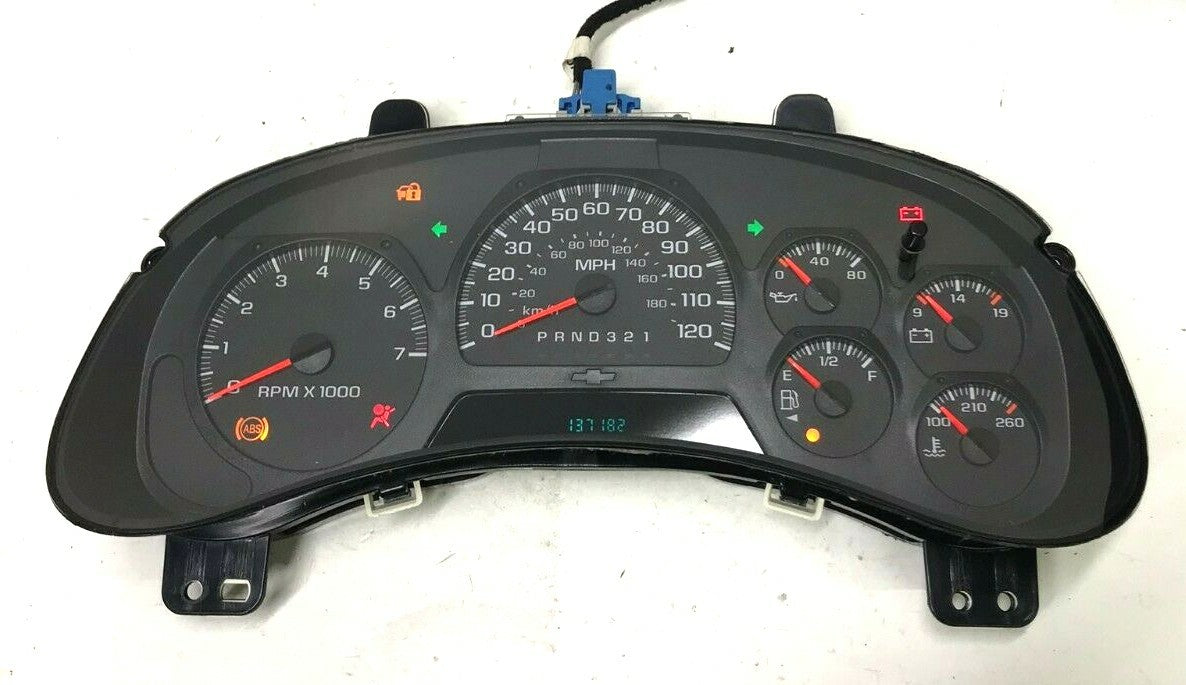 ✅ TESTED 06-09 GM Trailblazer Speedometer Instrument Gauge Cluster 15140618 135K
